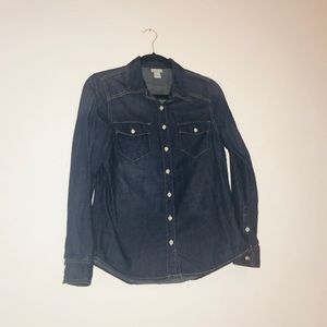 Mossimo Denim Button-Up✨